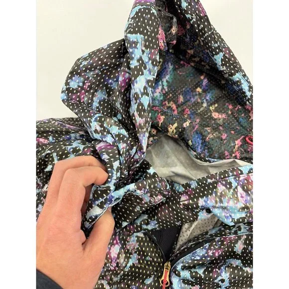 Lululemon Back Pack it Jacket Womens 10 Hood Running Outdoor Packable Athletic - Picture 4 of 8